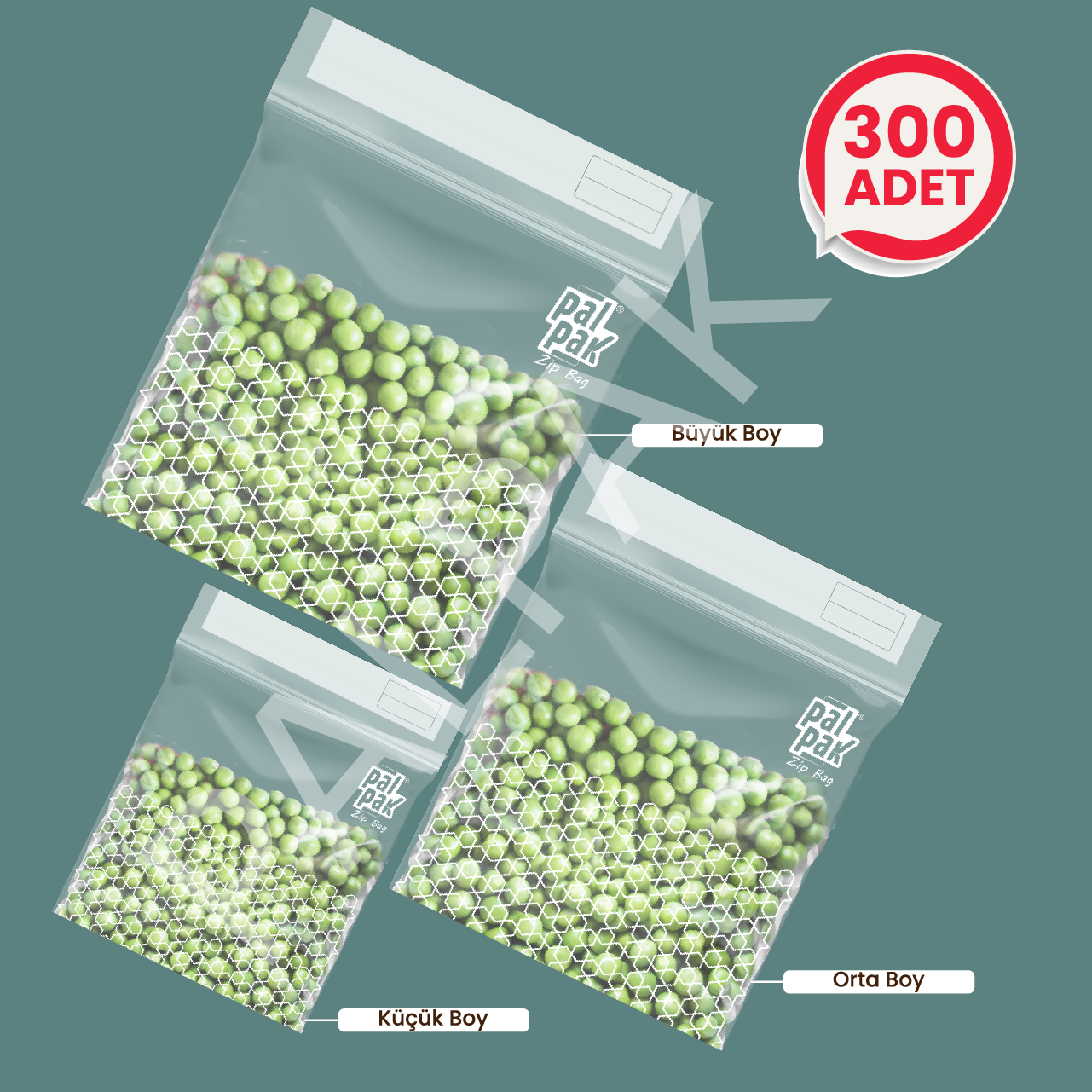 Zipbag  Çok Amaçlı Kilitli Poşet