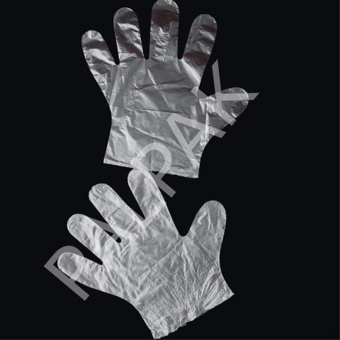Tek Kullanımlık Pe Şeffaf Eldiven