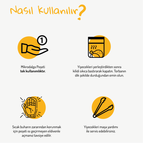 Mikrodalga Pişirme Torbası