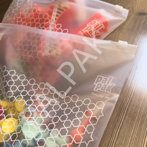 2 Boy Çok Amaçlı Kullanılabilir Fermuarlı Poşet / 30 Küçük - 30 Orta Boy