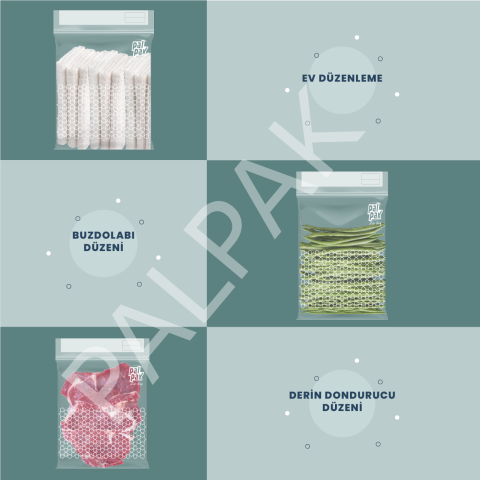 Zipbag  Çok Amaçlı Kilitli Poşet 1500