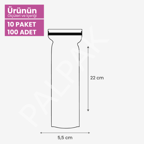 Meybuz Poşeti 100