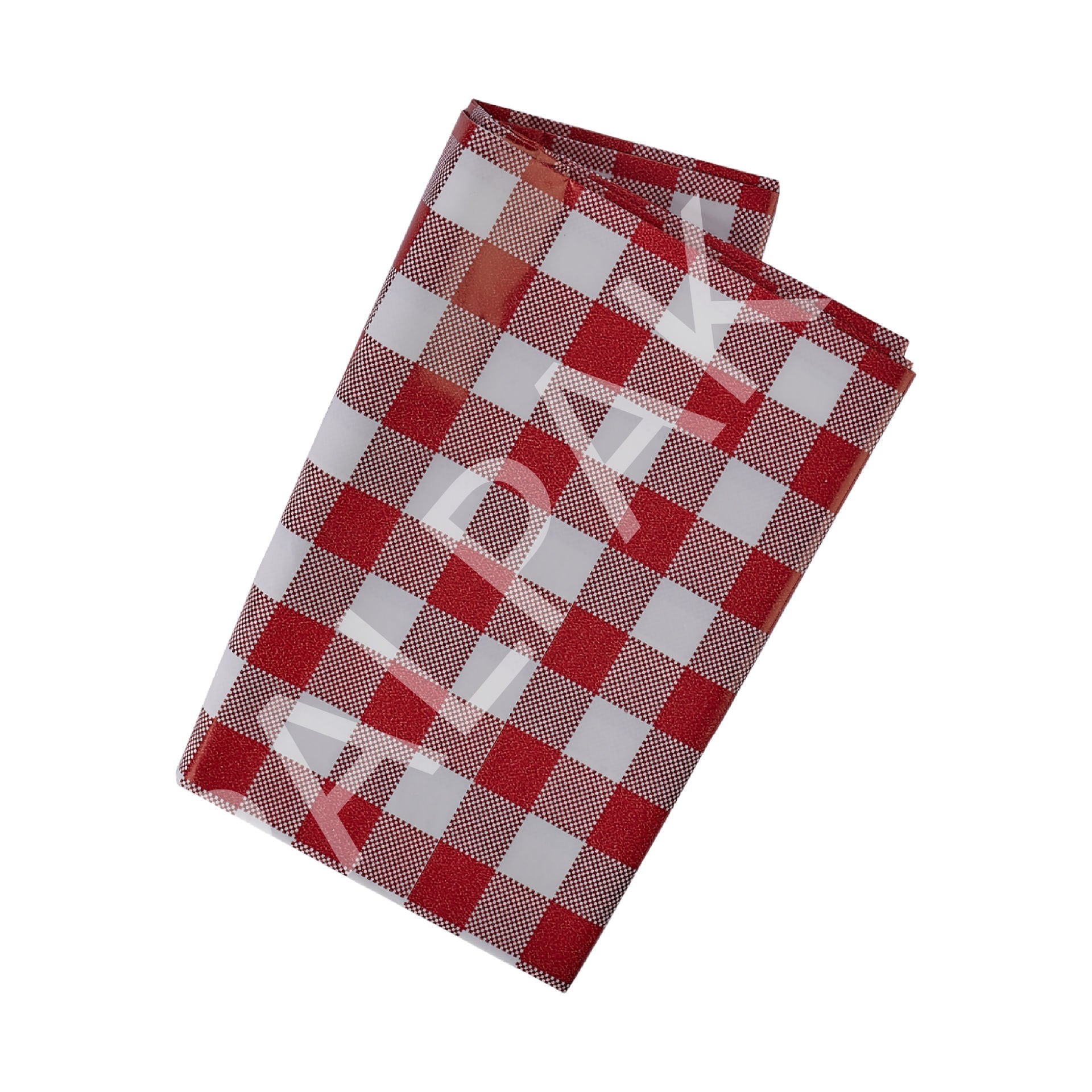 Kırmızı Büyük Pötikareli Masa Örtüsü, Piknik Örtüsü - 5 Adet