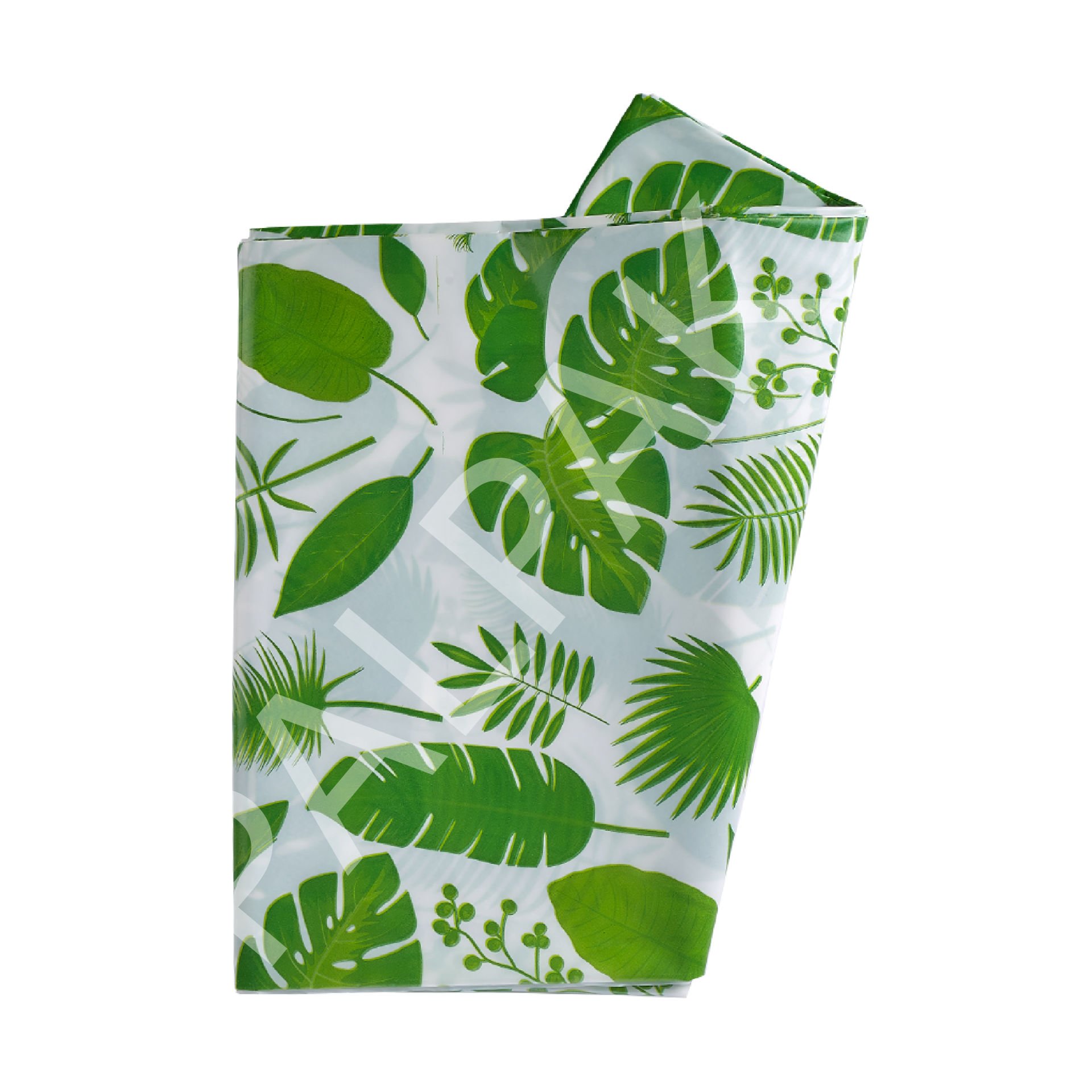 Yaprak Desenli Masa Örtüsü, Piknik Örtüsü - 5 Adet