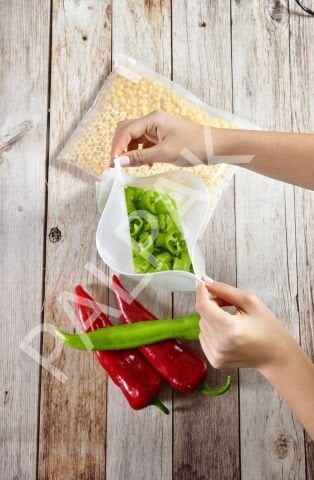 Çok Amaçlı Kullanılabilir Fermuarlı Torba 20X25 CM