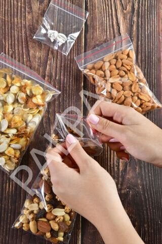 KİLİTLİ NAYLON TORBA 9X11 BİR KUTU 1000 ADET