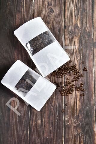 BEYAZ KRAFT PENCERELİ DOYPACK TORBA 2000 ADET