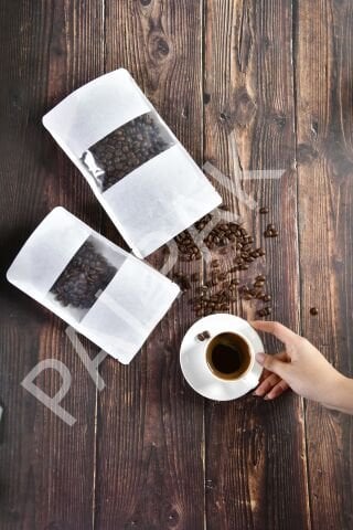 BEYAZ KRAFT PENCERELİ DOYPACK TORBA 2000 ADET