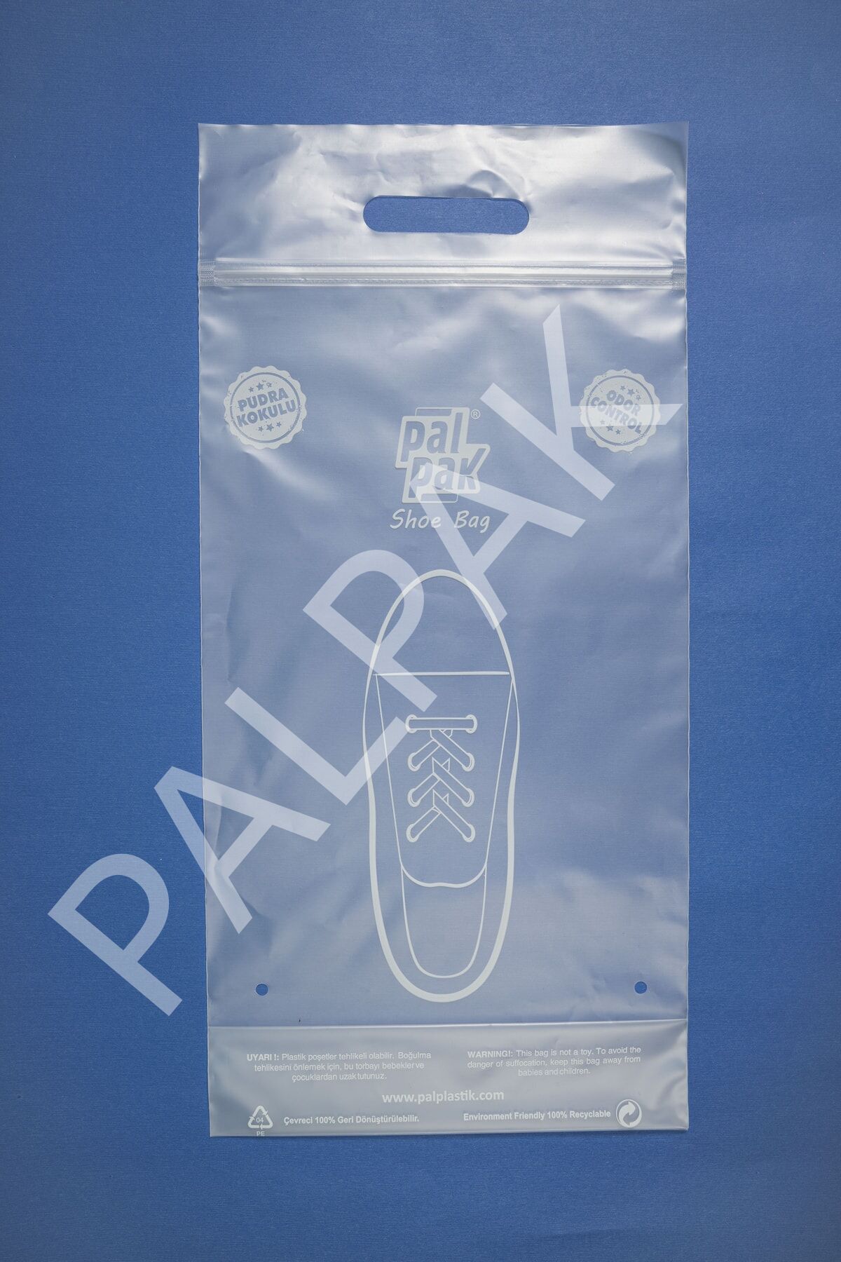 Ayakkabı Taşıma Ve Saklama Poşeti, Tekli Paketlemeye Uygun ve Pudra Kokulu 6 Adet (23x47,5 cm)