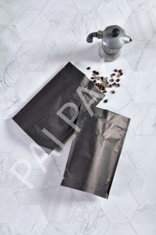 Valfli Doypack Ambalaj Poşeti (16x24,5+8 cm) 20 Adet
